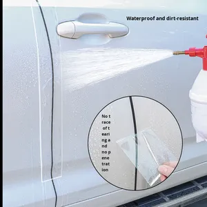 Cinta Adhesiva de Doble Cara de Fibra de Carbono Acrílica 5D, Impermeable, Antideslizante, para Proteger los Bordes de las Puertas de Automóviles - Product Image 3