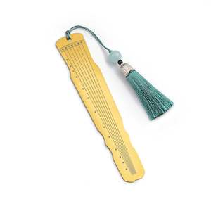 Marque-page en métal doré, fournitures de bureau haut de gamme pour cadres - Product Image 4