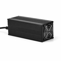 KSPOWER C2 Fabrika 48V 35A Masaüstü Elektrikli Üç Tekerlekli Bisiklet Akü Şarj Cihazı 58.4V 16S LiFePO4 Hızlı Şarj Cihazı %90 Verimlilik 3 Yıl Garantili