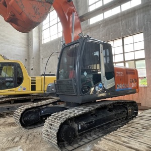 Excavatrice sur chenilles Hitachi ZX200-3 zx210 d'occasion, pelle rétrocaveuse abordable et haute performance, ZX135US, engin de construction robuste - Product Image 2