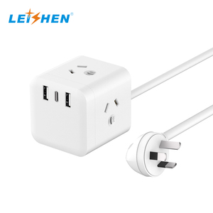 LeishenSAAリストオーストラリア標準USB-A Type-Cキューブエクステンションソケット過負荷保護GPOパワーポイントエクステンダーコンセント - Product Image 2