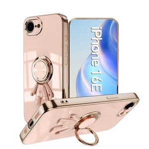 Funda de teléfono Kickstand Spaceman Design para iPhone 16E, para iPhone 12/13 <span class=keywords><strong>Pro</strong></span>/14/15/16 Promax Ring Holder case - Product Image 4
