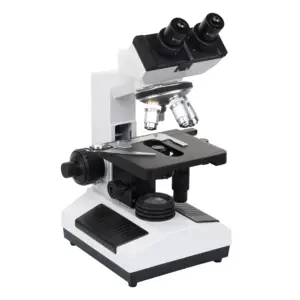 कम कीमत उच्च गुणवत्ता पोर्टेबल प्रयोगशाला चिकित्सा डिजिटल द्विनेत्री माइक्रोस्कोप प्रकाश का नेतृत्व किया