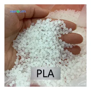 Kinpolym PLA resina para impresión 3D filamento plástico pellet ácido poliláctico 100% materias primas biodegradables mezcla paja de trigo