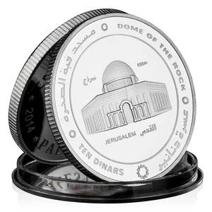 Купол камня, Иерусалимская Коллекционная Посеребренная сувенирная монета памятная монета - Product Image 1