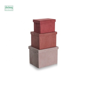 Tela almacenamiento plegable de caja plegable con conjunto de <span class=keywords><strong>3</strong></span> - Product Image 1