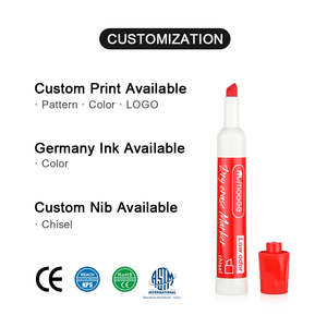 Mobee P-233 12 Màu Bút Nhiều Màu Bảng Trắng Đánh Dấu Biểu Tượng Tùy Chỉnh Bảng Trắng Đánh Dấu Đặc Biệt Đục Khô Xóa Đánh Dấu - Product Image 6