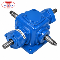 Boîte à engrenage scellée, réducteur de vitesse avec 3 outils, ratio de 1:1 à angle droit ou 90 degrés
