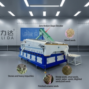 Séparateur gravimétrique de grains pour sorgho, <span class=keywords><strong>sarrasin</strong></span>, graines de tournesol, avec nettoyage et tri de grains de haute précision pour riz et maïs - Product Image 1