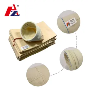 Saco de filtro de fibra de vidro de alta qualidade com membrana de Ptfe coletor de poeira