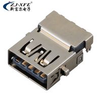 Nouveau connecteur femelle USB 2.0 DIP-FE-B-WB-CB=0.84 Jack pour ordinateur portable 9 broches