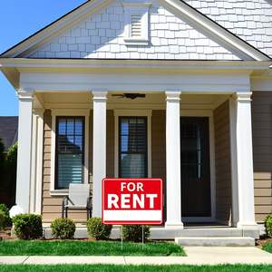 Panneau d'affichage extérieur de qualité supérieure personnalisable 18x24 avec impression UV à 2 faces Panneau de cour <span class=keywords><strong>immobilier</strong></span> avec piquets en métal en H - Product Image 1