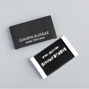 Custom Clothing <strong>Label</strong> Fabric <strong>Jeans</strong> Brand <strong>Label</strong> Garment <strong>Labels</strong> - Product Image 3