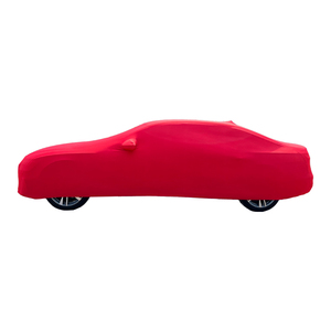 Offre Spéciale logo personnalisé satin super doux pliable anti-rides lavable stretch respirant couverture de voiture pour intérieur de voiture parking - Product Image 1