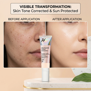 Private Label Hydrating SPF40 Niacinamide Glow Light Coverage Tinted Serum Liquid Foundation BB Cream <strong>Sunscreen</strong> - Product Image 3