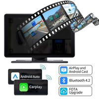 Ottocast 7 Zoll PND Kabelloses Carplay Android Auto AirPlay Android Bildschirmübertragung MicroSD-Wiedergabe FM AUX 1 Jahr Garantie