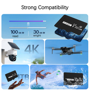Carte TF à haute vitesse et pleine capacité à prix avantageux, carte mémoire SD 32 Go pour appareil photo et téléphone - Product Image 2