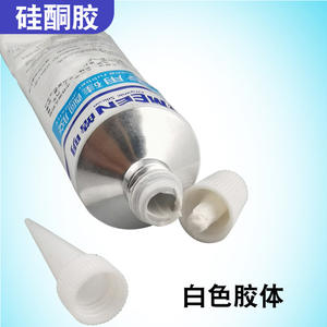 Sellador de silicona Homeen, 100ml, blanco, resistente a altas temperaturas, para horno microondas, placa de cerámica, cocina de inducción - Product Image 5