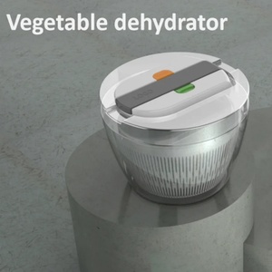 Outils de cuisine multifonctionnels en plastique pour légumes et fruits, déshydrateur de légumes blanc à séchage rapide - Product Image 4