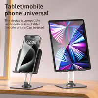 YIXIN 360 °   Support de bureau rotatif flexible en métal (spécifique pour tablette) |   Réglage multi-angle stable pour le bureau, la maison et l'étude