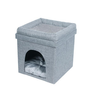 Maßge schneiderte Luxus faltbare Haustier Katze Höhle Betten Haus - Product Image 5