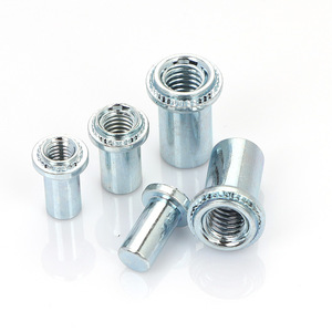 Écrou d'étanchéité Chaohao étanche M3 M4 M5 M6 M8 à sertissage par pression en acier au carbone de qualité A niveau 4.8, respectueux de l'environnement, bleu - Product Image 2