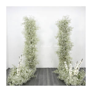 Arche de fleurs artificielles romantique ultime de l'usine DKB Graduation de Noël et arc en tissu décoratif de Pâques pour Babysbreath - Product Image 1
