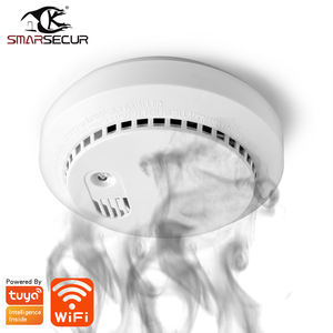 {יצרן} Tuya WIFI CO פחמן חד חמצני גלאי עשן ושתיקה פונקציה, אש מעורר - Product Image 2