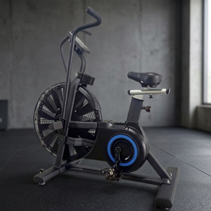 Bicicleta estática de ejercicio con ventilador sellado de nueva estructura, bicicleta de resistencia al aire con marco sólido y pesado, bicicleta estática para entrenamiento de circuito WOD de alta carga - Product Image 3