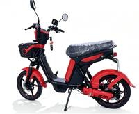 Moto électrique pour adultes à deux roues avec batterie au plomb, scooter électrique urbain avec panier avant, fourni par une usine chinoise