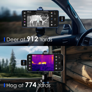 Caméra thermique X3 384x288 avec portée de vision nocturne de 1640 yards pour la chasse - Product Image 3