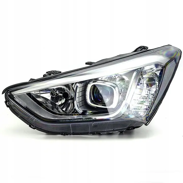 Lampu depan lampu depan untuk Hyundai Santa Fe 2013 2014 2015 2016 lampu depan bersertifikasi CAPA Front