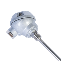 Transmisor de Temperatura RTD de Alta Temperatura, Elemento Resistente a la Corrosión, RTD Industrial de Alta Resistencia, Acero Inoxidable IP65