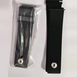 Nouvelle ceinture de surveillance de la fréquence cardiaque en nylon réglable pour les capteurs de fréquence cardiaque Polar H10 H9 <span class=keywords><strong>Garmin</strong></span> Wahoo <span class=keywords><strong>Strava</strong></span> - Product Image 5