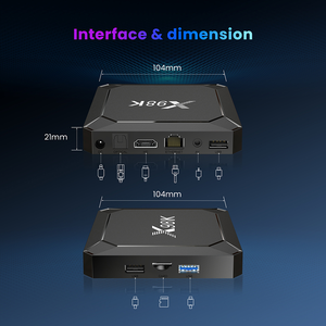 TX96k ATV Android 10 Quad Core Smart <b>TV</b> Box 2G 16G 8K WiFi Voice <b>Remote</b> Control Custom - Product Image 6