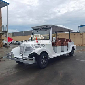 Venta Directa de Fábrica, Auto Eléctrico Clásico Retro de 8-14 Plazas, Auto Clásico Eléctrico para Turismo - Product Image 1