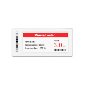 Supermarket Fresh Convenience Store <strong>Shelves</strong> Of Goods Intelligent Electronic Price Tag 2.9 Inch Esl Price Ink <strong>Screen</strong> <strong>Supplier</strong> - Product Image 1