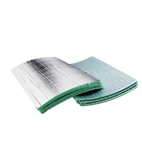 Precio de fábrica Rollos de aislamiento térmico de alta reflexión Barrera Papel de aluminio <span class=keywords><strong>XPE</strong></span> EPE Hoja de rollo de tubo de espuma para pared de techo - Product Image 6