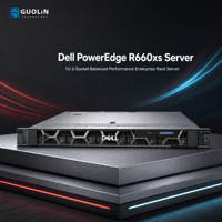 Expédition rapide en stock, serveur en rack Dell PowerEdge R660xs 1U, double processeur Intel Xeon, 16 DDR5, prêt à être expédié