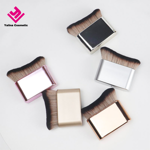 Brocha Kabuki Vegana para <span class=keywords><strong>Autobronceador</strong></span> Corporal, Bronceador, Iluminador, Corrector en Crema y Polvo, Brocha Corporal de Alta Densidad - Product Image 2