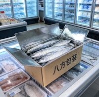 Boîte d'emballage pour poisson congelé, boîte d'expédition isotherme, boîte personnalisée imprimée, boîte d'expédition isotherme, boîte d'expédition postale, emballage