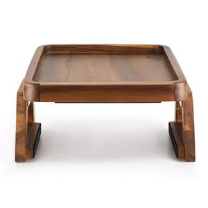 Wooden Sofa <b>Tray</b> Clip On Rectangle Modern Simple Style Solid Wood Breakfast Tea <b>Tray</b> Armrest Box - Product Image 1