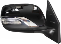Rétroviseurs de voiture compatibles avec Land Cruiser Prado LC200 2012-2016, accessoires de rétroviseurs latéraux, rétroviseurs de porte latérale 5/9 fils