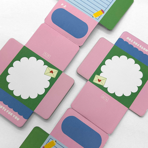 แผ่นบันทึกแบบกำหนดเองขนาด 3x3 นิ้ว สามารถเปลี่ยนตำแหน่งได้ กระดาษโน้ตแบบมีกาวในตัว กระดาษโน้ตแบบติดได้ เครื่องเขียน กระดาษกาว อุปกรณ์การเรียน - Product Image 5