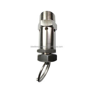 Válvulas de Alivio de Presión de Seguridad para Tanques de Aire Ajustables de 1/4 de Pulgada, Válvula de Alivio de Acero Inoxidable 304/316L - Product Image 5