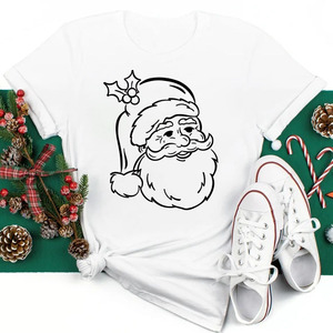 <span class=keywords><strong>Camiseta</strong></span> Personalizada de Moda con Estampado Navideño, <span class=keywords><strong>Camiseta</strong></span> Holgada con Cuello Redondo, <span class=keywords><strong>Camiseta</strong></span> Retro para <span class=keywords><strong>Mujer</strong></span>, Directo de Fábrica - Product Image 5