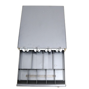 Contadores DE PAGO DE 4 4 billetes y monedas en blanco y negro con número de rejilla móvil y caja de monedas ajustada con cajón de efectivo - Product Image 6