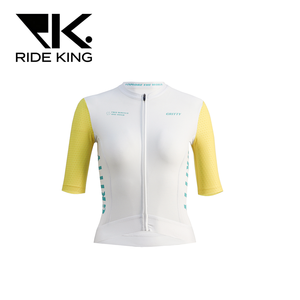 Maillot de Ciclismo Elástico de Manga Corta Serie Lemon |   Unisex para Hombres y Mujeres |   Bicicleta de Carretera y MTB |   Protección UV y absorción de humedad - Product Image 2