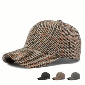 2024 Autumn New Female Hard Top Baseball Cap Outdoor Plaid Duck Tongue <b>Sunscreen</b> Baseball Caps Bulk - Product Image 2