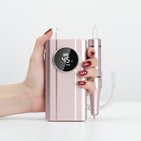 Vantrend Beauty - Perceuse à ongles portable multifonctionnelle de luxe rechargeable de haute qualité en acier inoxydable 45000 tr/min